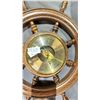Image 2 : FCC ENGLAND SHIP WHEEL NAUTICAL BAROMETER WEATHER STATION