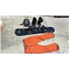 Image 1 : K2 FUSE SERIES SNOWBOARD WITH BOOTS SIZE 8, SNOW PANTS, SMITH HELMET AND MORE