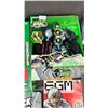 Image 8 : LOT OF ASSORTED ITEMS INCLUDING; MAX STEEL FIGURINE, G.I. JOE VS COBRA NINJA SHOWDOWN, BATMAN BLACK