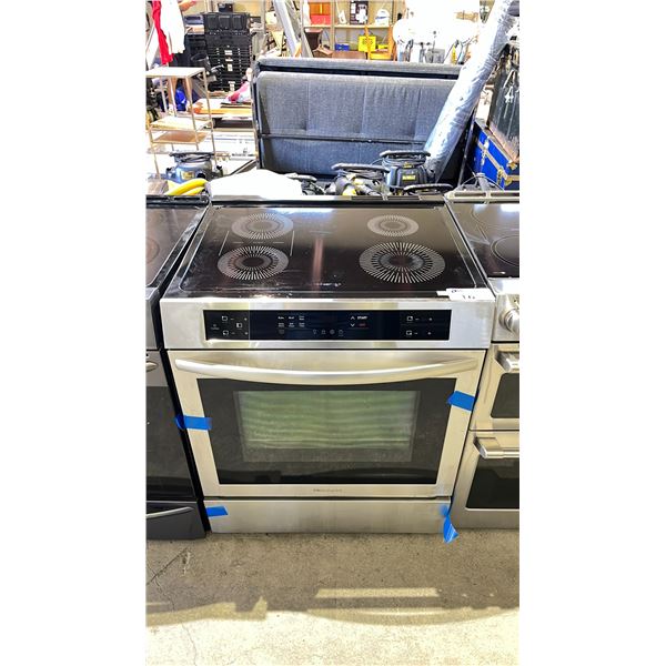 FRIGIDAIRE STAINLESS STEEL INDUCTION OVEN WITH CONVECTION