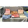 Image 1 : LOT OF ASSORTED BAGS INCLUDING; CALVIN KLEIN, NINE WEST, SEVEN DAYS & MORE