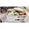 Image 1 : LARGE BOX OF ASSORTED PATIO CUSHIONS