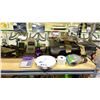 Image 2 : SHELF OF ASSORTED ITEMS INCLUDING; PRINTER, CLOCK, PRINTING CALCULATOR & MORE