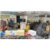 Image 2 : SHELF OF ASSORTED ITEMS INCLUDING; HEADHONES, PASSWORD SAFES, VR HEADSET & MORE