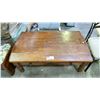 Image 2 : SINGLE DRAWER WOOD COFFEE TABLE