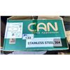 Image 2 : *NEW IN BOX* CANHOME 304  STAINLESS STEEL SINK WITH FRUIT WASHER BASKET, FRUIT BASKET, STEEL DISH