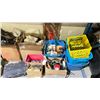 Image 2 : LOT OF ASSORTED ITEMS INCLUDING; TOOLS, MECHANICS CREEPER, AUTOMOTIVE PARTS & MORE