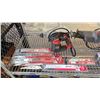 Image 2 : SHELF OF ASSORTED MILWAUKEE TOOLS INCLUDING; RECIPROCATING SAW, DRILL, HEATGUN, RECIPROCATING SAW