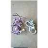 Image 2 : 2 PAIRS OF AIRBUDS NO CHARGING ACCESSORIES