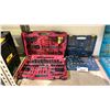 Image 2 : SHELF OF RATCHET & BIT SET, TAP & DIE SET & DRILL BIT SET