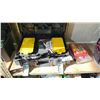 Image 2 : SHELF OF ASSORTED TOOLS INCLUDING; HUSKY TOOL BUCKET, TOOL ORGANIZERS, TIN SNIPS & MORE