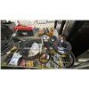 Image 2 : SHELF OF ASSORTED ITEMS INCLUDING; COPPER WIRE, TORCHES & MORE