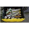 Image 2 : SHELF OF ASSORTED ITEMS INCLUDING; ADHESIVE TUBES, PLUMBING EQUIPMENT, NAIL GUN NAILS & MORE