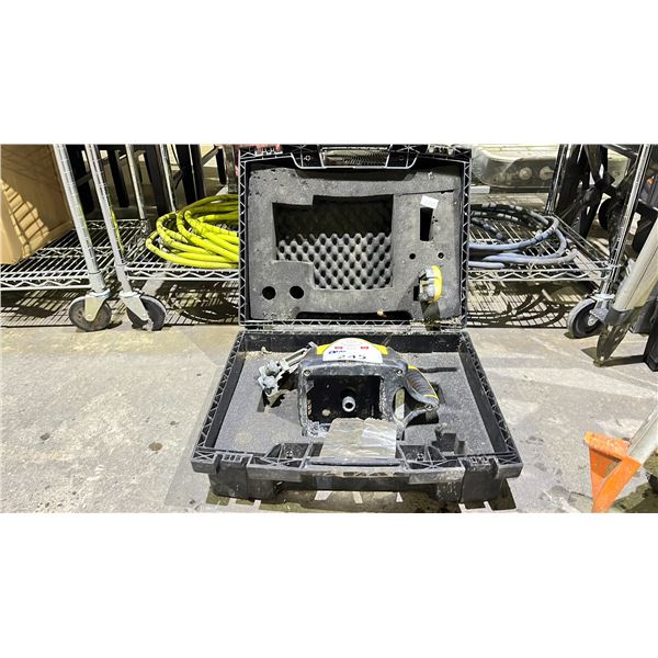 LEICA RUGBY 100 LASER GEOSYSTEM WITH CASE (MAY BE MISSING PIECES)
