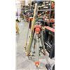 Image 2 : LOT OF ASSORTED SURVEYING TRIPODS & EXTENDING MEASURING STICKS