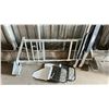 Image 2 : LOT OF ASSORTED AUTO PARTS INCLUDING; HEADACHE RACK, STEP UP BARS, MUD FLAPS & MORE