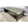 Image 2 : MODERN STUDDED COFFEE TABLE 5' X 2'