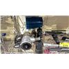 Image 2 : SHELF OF ASSORTED ITEMS INCLUDING; VACUUM PARTS & DEHUMIDIFIER