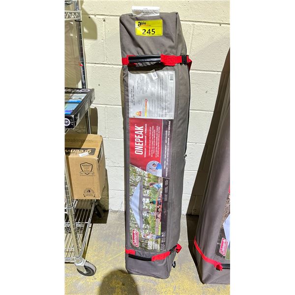 COLEMAN OASIS EAVED SHELTER (MAY BE MISSING PIECES)