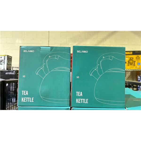 2 BELANKO TEA KETTLES