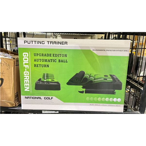 PUTTING TRAINER GOLF-GREEN UPGRADE EDITION AUTOMATIC BALL RETURN