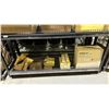 Image 1 : SHELF OF ASSORTED ITEMS INCLUDING; TACKLIFE POWER TOOLS CORDLESS IMPACT DRILL/DRIVER, ADVANCED AC