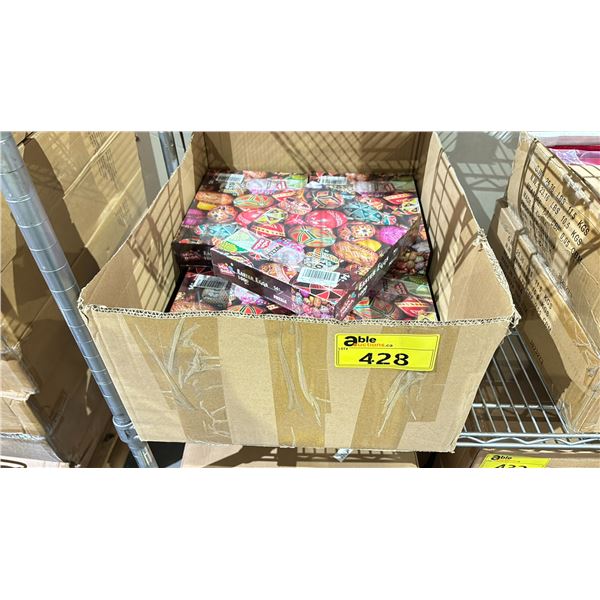 CASE OF 1000 PIECE PUZZLES