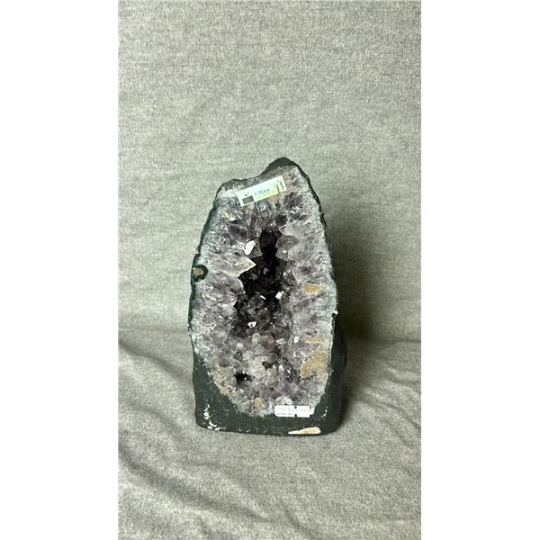 AMETHYST CATHEDRAL GEODE 7.35KG APPROX 10.5X5.5" RETAIL $2200