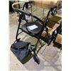 Image 2 : ALIDGE FIRM MOBILITY WALKER WITH SEAT MODEL ALJ-008H