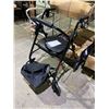 Image 2 : ALIDGE FIRM MOBILITY WALKER WITH SEAT MODEL ALJ-008H