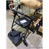 Image 2 : ALIDGE FIRM MOBILITY WALKER WITH SEAT MODEL ALJ-008H