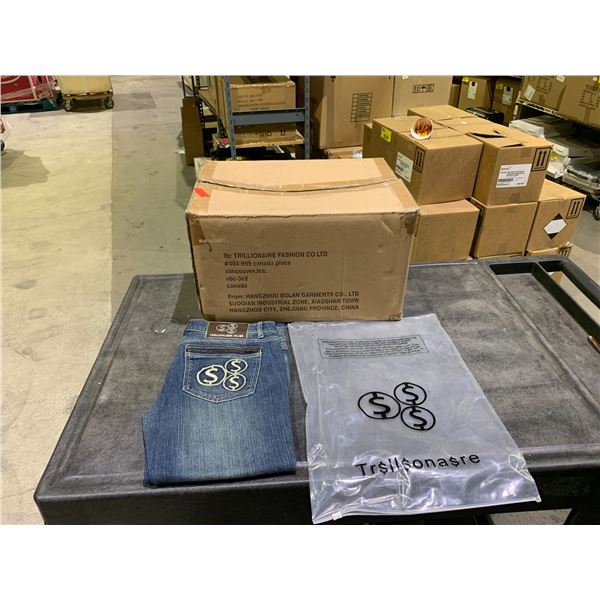 *NEW* CASE OF TRILLIONAIRE JEANS *ASSORTED SIZES*