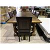 Image 2 : LARGE DINING ROOM TABLE (9' X 43" X 30") WITH 8 CHAIRS