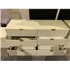 Image 3 : WEST ELM 3-PC BEDROOM SET INCLUDING; 2 DRESSERS & NIGHT STAND