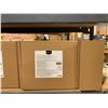 Image 2 : 4- AMAZON BASICS HEATHER COTTON JERSEY BED SHEETS, TWIN SIZE, CHAMBRAY BLUE