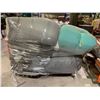 Image 1 : CART OF ASSORTED ITEMS INCLUDING; PATIO UMBRELLA, MATTRESS PADS AND MORE *CART NOT INCLUDED*
