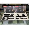 Image 1 : 2 ALOMI NON-STICK COATING FINISH KITCHEN 7-PC KNIFE SETS (1 IS MISSING PIECES)