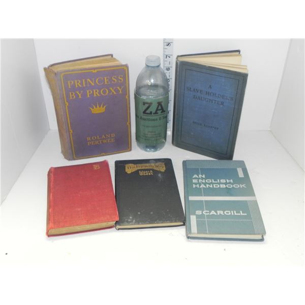 Lot of 5 Antique Books