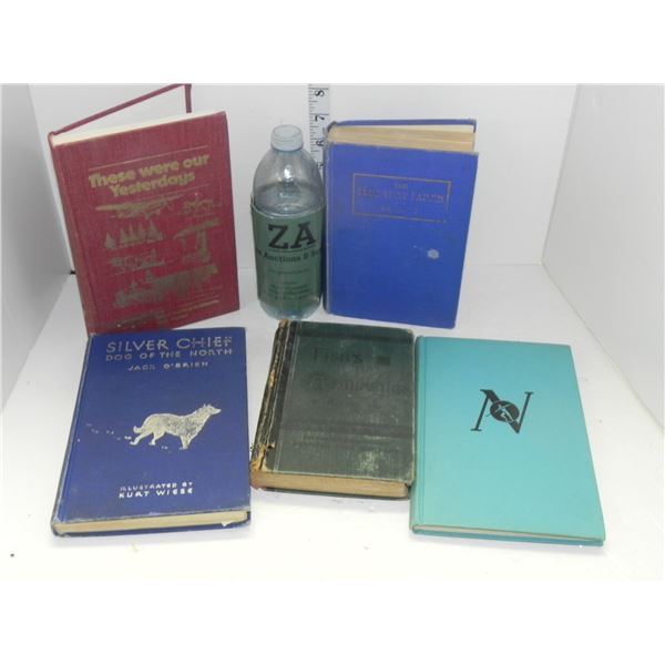 Lot of 5 Vitnage & Antique Books