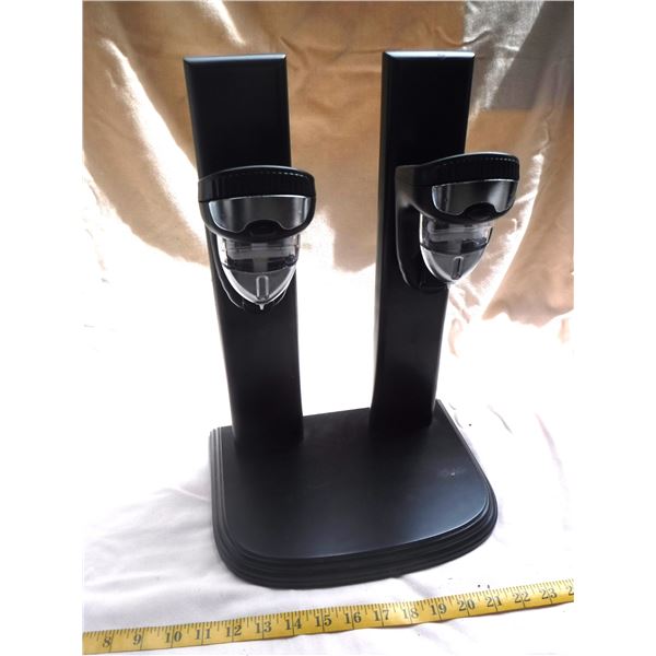 Wooden Base 2 Bottle Dispenser