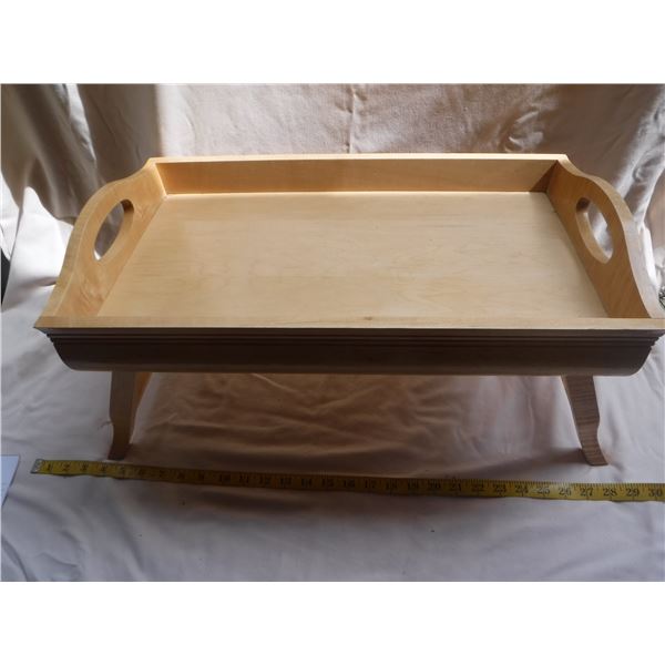 Wooden Folding Bed or Crafters Tray