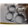 Image 2 : Box of 4" Exhaust Clamps & More