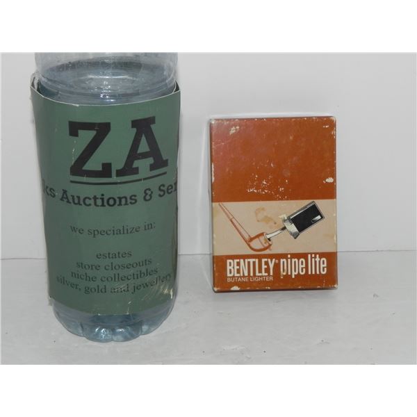 Vintage Bently Pipe Lite Butane Ligher
