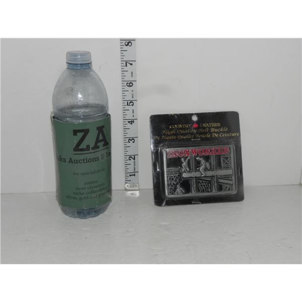 Vintage (New) Iron worker belt buckle