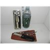 Vintage 2 items barber thinning shears/comb
