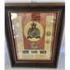 Image 1 : Framed 1973 The Year Canada Saluted The RCMP Stamp | Coin Set