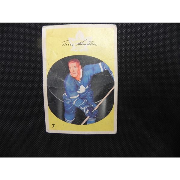 1962-63 Parkhurst | Tim Horton | Toronto Maple Leaf | #7