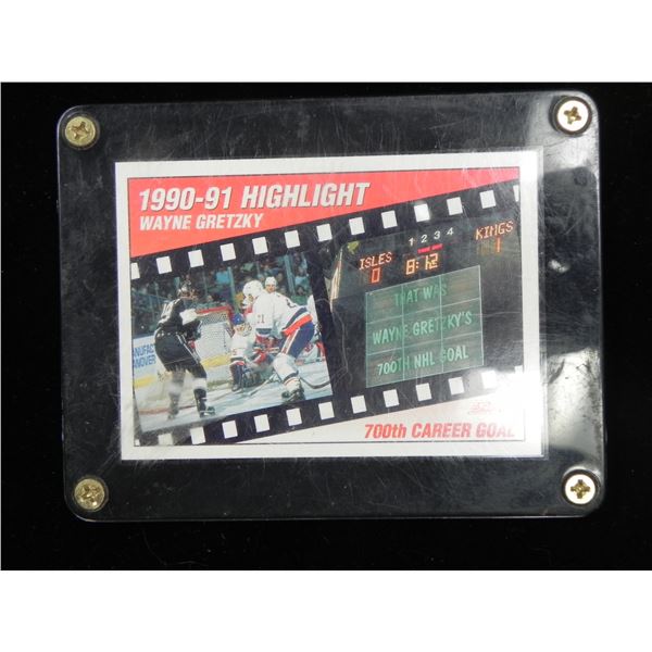 1991 Score | Wayne Gretzky | 700th Career Goal | In Hard Loader