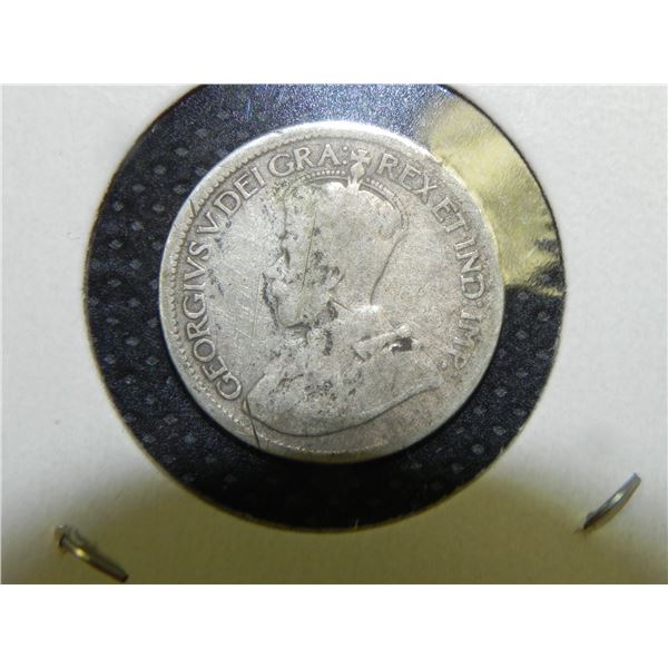 King George | Silver | 10 Cent Piece | Unknown Date