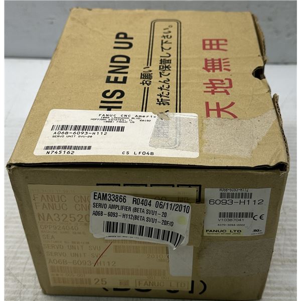 Fanuc #A06B-6093-H112 Servo Amplifier Module
